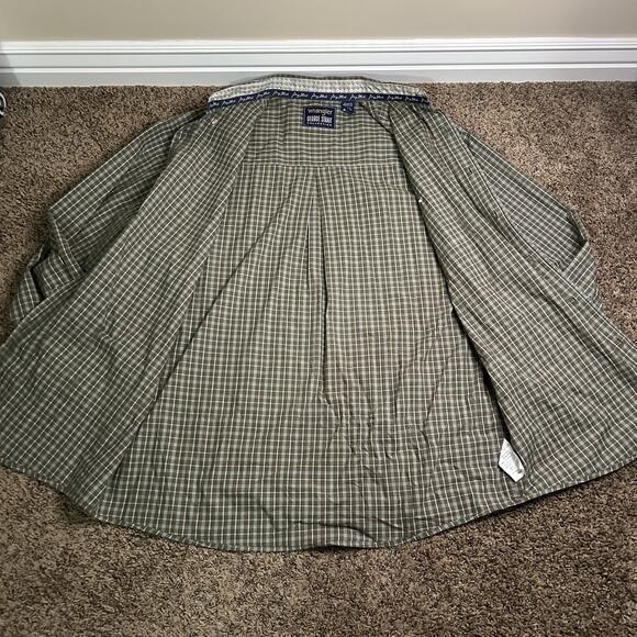 Wrangler George Straight Shirt Mens Sz XL Tattersall Check Western Cowboy Rodeo - Picture 7 of 15